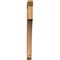 Ekena Millwork Westlake Slat Smooth Bracket, Western Red Cedar, 3 1/2"W x 32"D x 44"H BKT04X32X44WTL06SWR - alternate 4